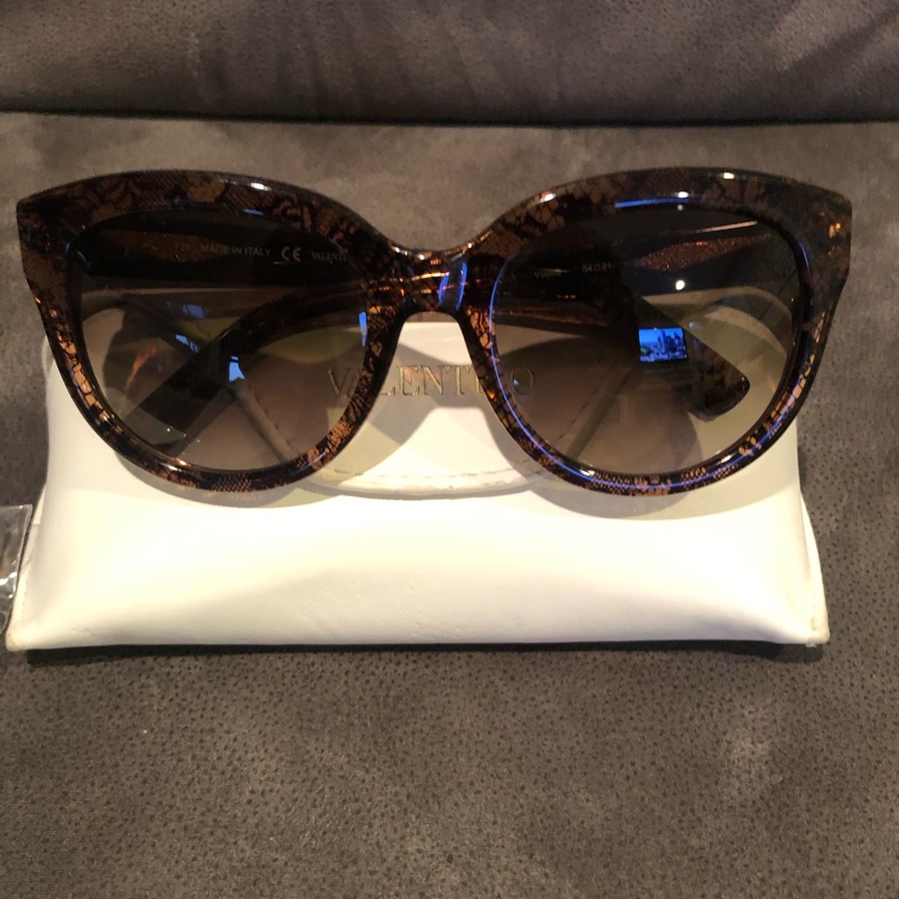 NWT Valentino Lace Sunglasses